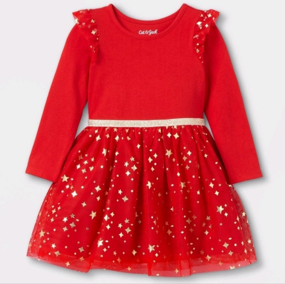 Baby / Toddler girl red dress 18 months - Picture 1 of 3